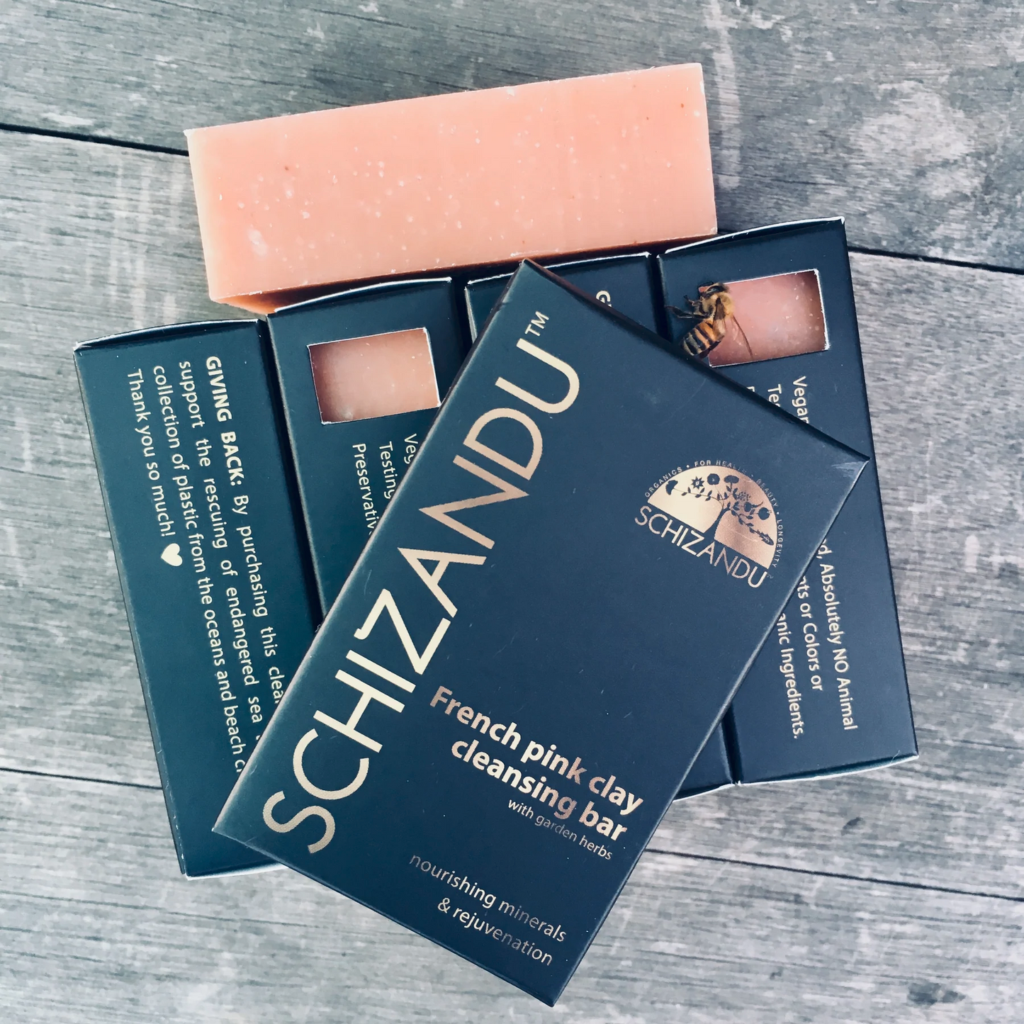 French Pink Clay Cleansing Bar