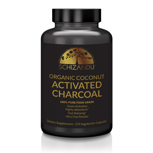 Organic Activated Charcoal Capsules from Coconut